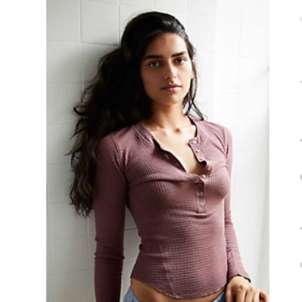 Free people one of the girls Henley
